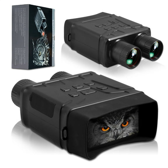 Night Vision Binoculars for Complete Darkness, 5X Digital Zoom Mini Digital Binoculars, 1080p HD Night Vision Goggles For Outdoor Photos Video Recording