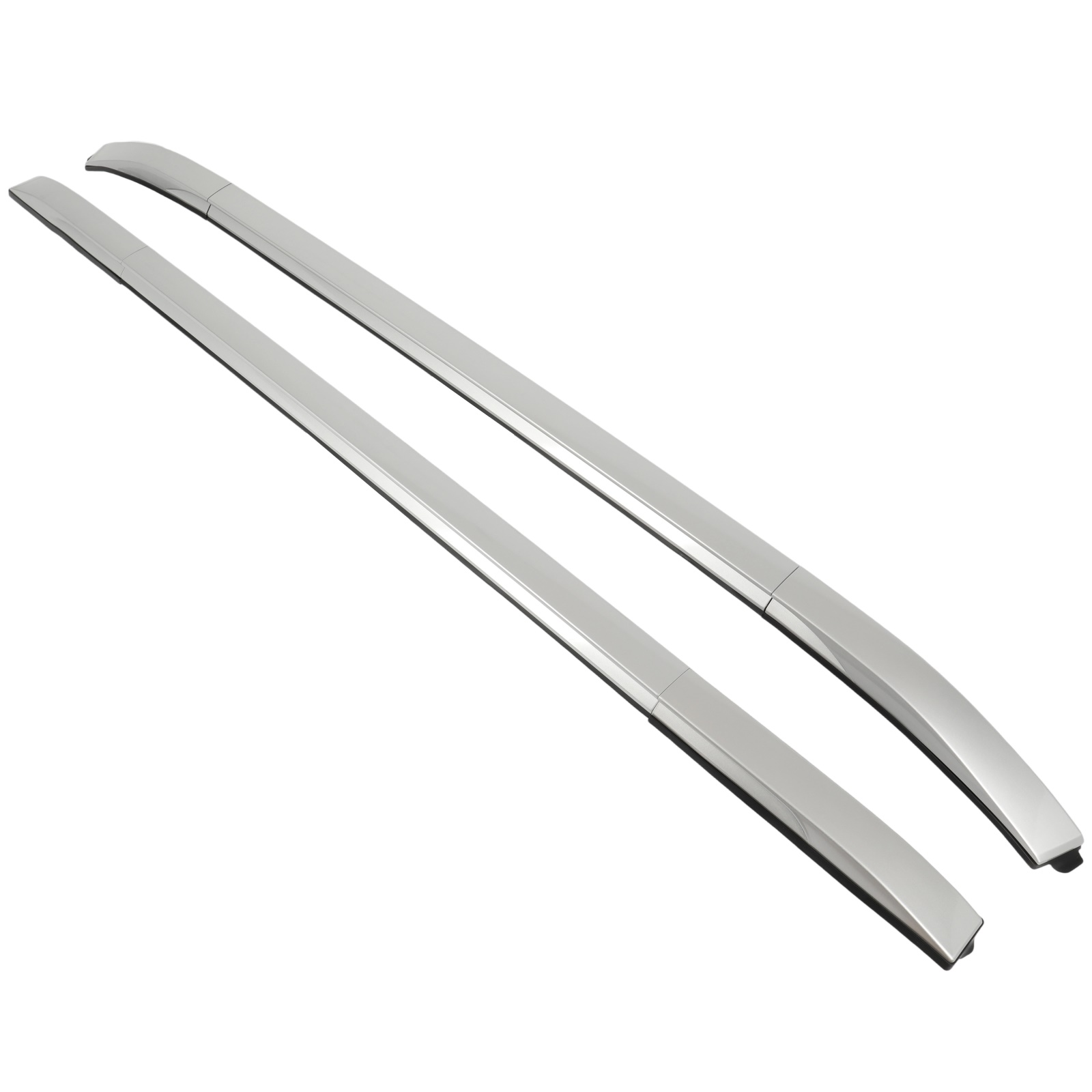 CCIYU Roof Rack Side Rails Silver 165LBS Compatible For Mitsubishi Outlander 2022-2024 Car Top Luggage Carrier Rails