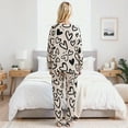 thumbnail image 4 of Smilooen 2 Pieces Womens Pajamas Sets Comfy Printed Loungewear Sets Woman with Pockets ，Sizes S-2XL, 4 of 6