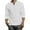 A007-White, variant on Mens 3/4 Sleeve Henley Shirts Stretch Casual Button Plain Baisc Tees