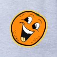 thumbnail image 2 of CafePress - Happy Orange - Cute Infant Baby Football Bodysuit, 2 of 3