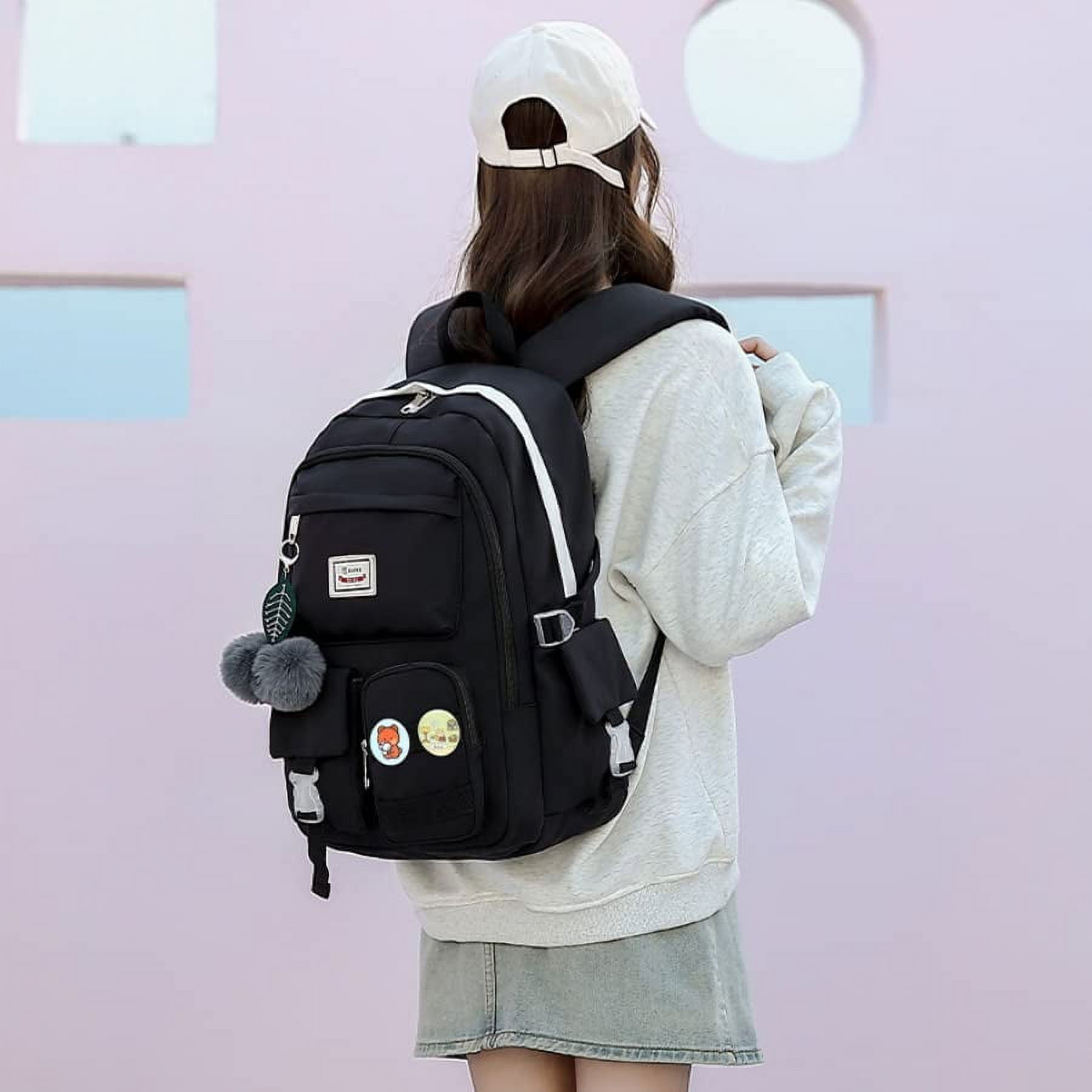 DanceeMangoo Kawaii backpack girl notebook school bag travel