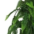thumbnail image 6 of Set of 10 – Artificial Hanging Fern Garland Bushes (UV Resistant &amp; Fire Rated | 7.1in x 30in | 18cm x 76cm Each), 6 of 8