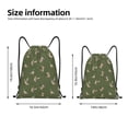 thumbnail image 2 of Fuzoiu Birds Wild Ducks Print Drawstring Backpack for Gym, Travel, Yoga,Sports Sackpack String Bag for Women Men-Small, 2 of 6
