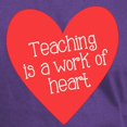 thumbnail image 3 of CafePress - Red Teacher Heart Dark T Shirt - Men's Classic Graphic Cotton T-Shirt, 3 of 4