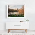 thumbnail image 2 of Spring at The Lake, Central Park 03 - Manhattan New York Photography City Landscape Architecture Autumn Scenic Boat White Framed Wall Art Print 9 x 12 inches, 2 of 3