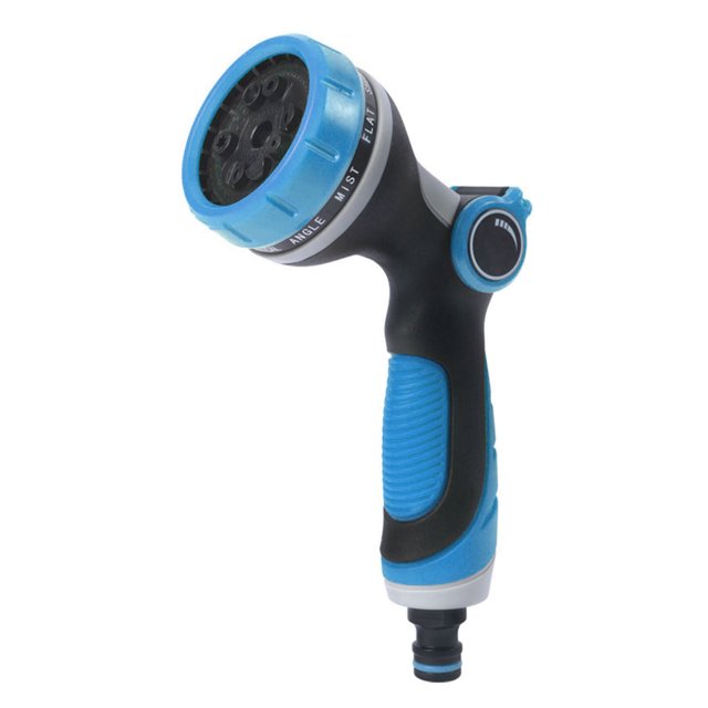 CSChome Buse de Tuyau d'Arrosage Contrôle par Pouce 10 Modes Lavage Robuste Arrosage de Jardin