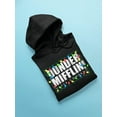 thumbnail image 3 of Dunder Mifflin Christmas Lights Hoodie Men The Office, Male Medium, 3 of 4