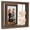 15th, variant on 2nd Anniversary Picture Frame, Holds Two 4x6 Photos, Rustic Wood
