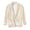 Beige, variant on Migroa Men's Blazer Casual Sport Coats Linen Suit Jackets Business Lightweight Daily Suits Beige L