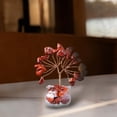 thumbnail image 3 of Dusknt Tumbled Gemstone Tree, Mini Bonsai Decoration – Sturdy Copper Wire Tree Ornament, Multifunctional Natural Stone Decor for Daily Home, 3 of 4