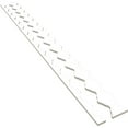 thumbnail image 6 of Ekena Millwork 47"H x 3/8"T Sheyenne PVC Adjustable Decorative Slat Wall Panel Kit, Unfinished (contains 27 Slats + 1 Straight Edge Starter Slat), 6 of 15