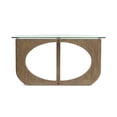 thumbnail image 6 of Magnussen Home Lainey Almond Demilune Sofa Table, 6 of 7