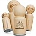 thumbnail image 3 of Birthday Cake Rubber Stamp for Stamping Crafting Planners - 1/2 Inch Mini, 3 of 4