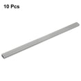 thumbnail image 3 of Uxcell 10Pcs Ocultador de Cables de Pared 15inx0.8inx0.4in Cubierta de Cable Autoadhesiva para Montaje en Pared, Canaleta para Cables de TV, Gris, 3 of 7