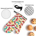 thumbnail image 4 of Oven Mitts and Pot Holders 4 Piece, Colorful butterflies A High Heat Slip Resistant Oven Mitt and Trivets Set Kitchen Oven Glove Pot Holders for Cooking Baking Grilling, 4 of 7