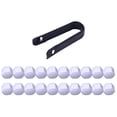 thumbnail image 4 of 20Pcs 17mm White Hexagon Wheel Center Lug Nut Bolt Cover Cap Protector Decoration Trim With Removal Tool Kit Set New Hot, 4 of 6