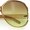 Beige Green Frame - Brown Green Lens, variant on SA106 Womens Extra Oversized Round Exposed Lens Butterfly Sunglasses / Black Frame - Gradient Black Lens