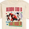 thumbnail image 3 of Disney The Incredibles - Holiday - Ready For A Super Christmas - Men's Short Sleeve Graphic T-Shirt, 3 of 5
