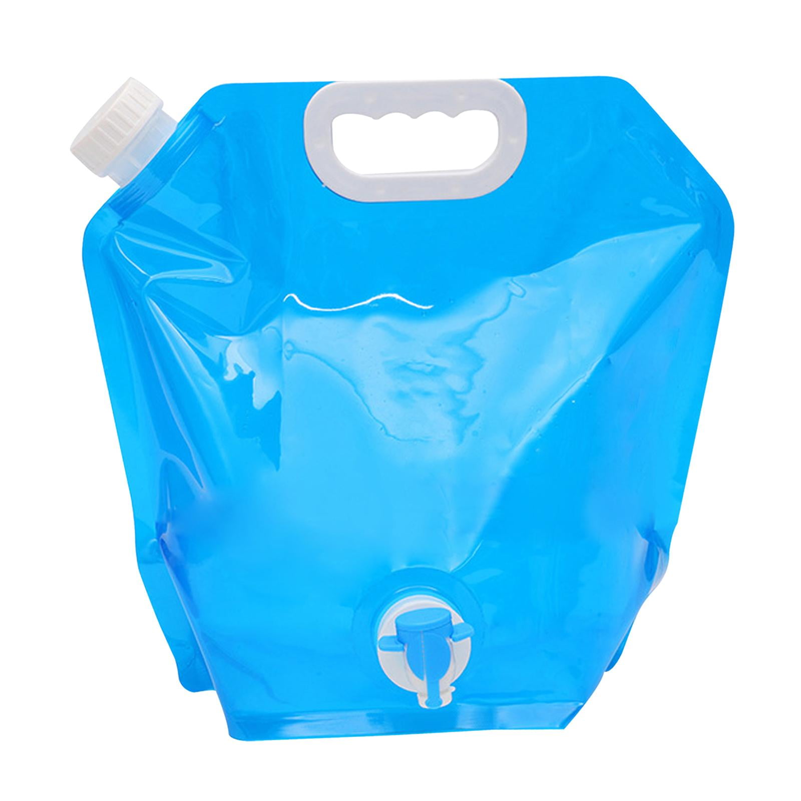 Collapsible Water Container Bag No Leak BPA Free Jug Camping Riding