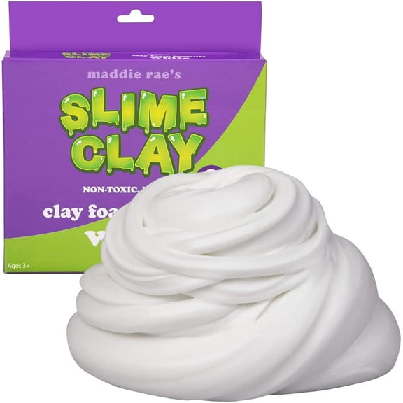Maddie Rae's Slime Clay - Non-Toxic, No Mess Clay Foam Formula for Unique Creamy Butter Effects, Great for Arts & Crafts, Slime Glue Making Supplies - Compare to Daiso
