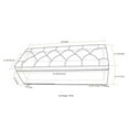 thumbnail image 5 of Atlin Designs Storage Bench in Gray, 5 of 5