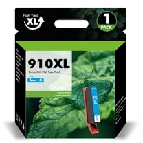 910 910XL Ink Cartridges Compatible for HP 910XL 910 Color Ink for OfficeJet Pro 8020 8025 8028 8035 8010 8022 8015 8018 Printer Compatible for HP 910 Ink Cartridge (1 Pack Cyan)
