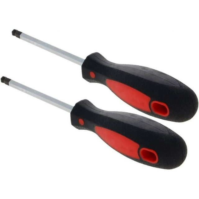 HUGFEGWE 6mm x 100mm Ball Head Precision Screwdriver Hex Design Wrench Hand Tool 2Pcs CJB91-22954