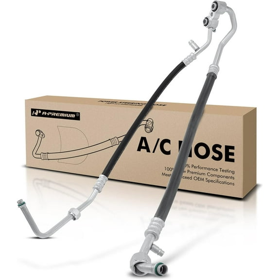 A-Premium A/C Suction and Discharge Line Hose Assembly Compatible with Chevrolet Chevy, GMC Models, C1500 C2500, K1500 K2500,1994-1994, V6 4.3L