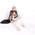 thumbnail image 2 of 16 inch Posable Life Size Human Adult Skeletons Plastic Human Bones with Movable Joints for Halloween Decoration, 2 of 5