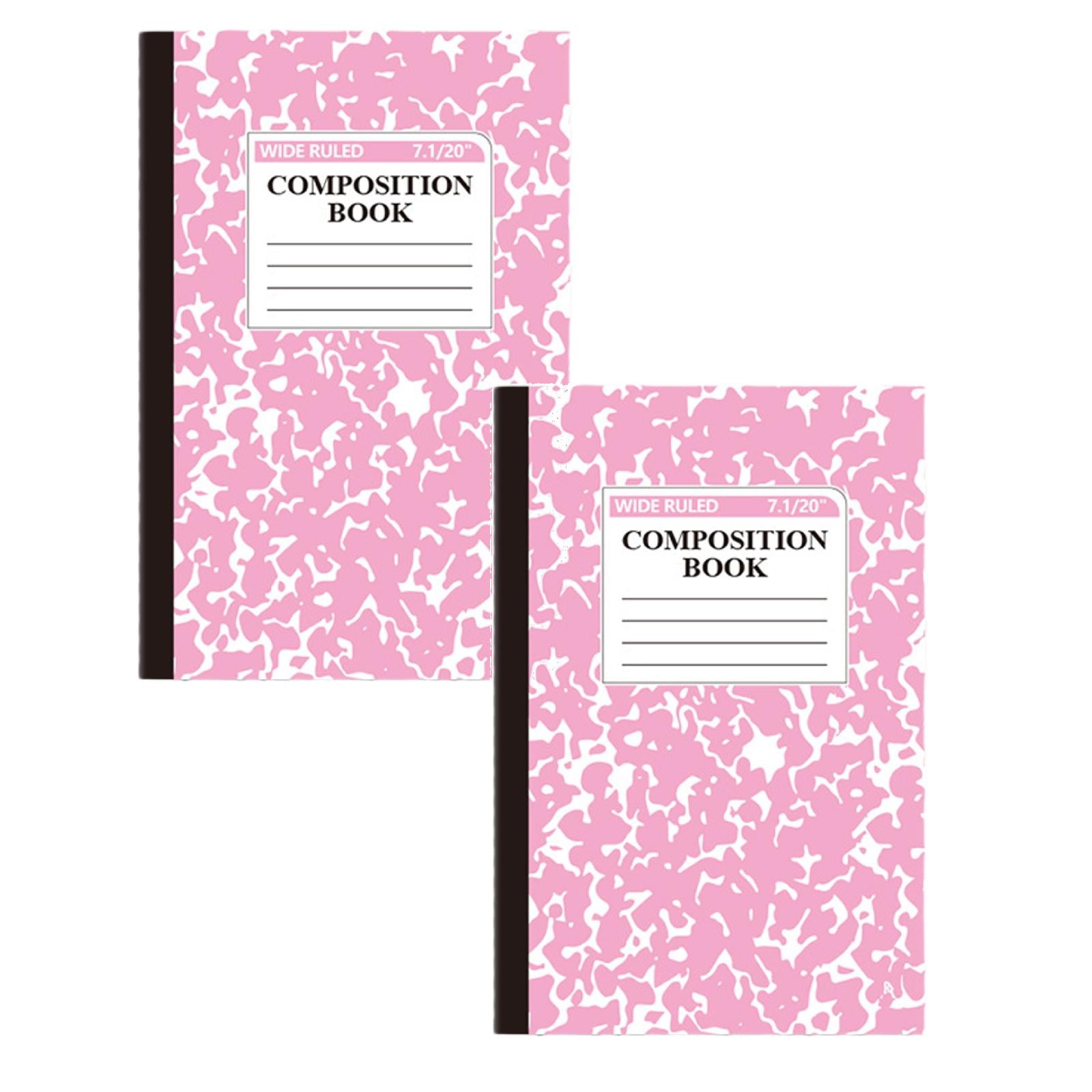 2026 New Composition Notebook Wide Ruled Composition Book Marble Composition Notebook Marble Notebook Marble Cover Notebook For Writing Sewn Binding Journal Classroom Must Haves Study Essentials 2pc