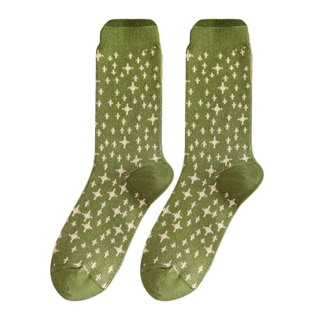 

Vintage Avocado Green for Fresh Socks 1 Pair Ankle Sock Winter Warm Socks for Women Thicken Care Warming Sock