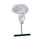 thumbnail image 2 of Estatua de elefante, escultura de animal, coleccionable, figura de arte de resina decorativa, decoración de escritorio para dormitorio, , enci, 2 of 8