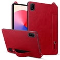 thumbnail image 1 of For Huawei MatePad SE 11 MatePad 11 (2023) Case Hand Strap Kickstand Leather Tablet Cover - Red, 1 of 5