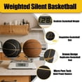 thumbnail image 4 of Canasta de baloncesto Ealacritas, talla 7, oficiales, con surcos pesados, negros, 4 of 8