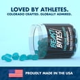 thumbnail image 5 of BEAST BITES - Creatine Bites - 5g Creatine Monohydrate Per Serving - No Sugar or Artificial Colors - Low-Calorie, Vegan & Halal - Made in The USA - Blue Raspberry Flavor - 30 Gummies, 5 of 5