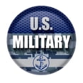 thumbnail image 1 of Botón militar de EE. UU. (Paquete de 6) The Beistle Company BT084, 1 of 1