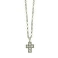 thumbnail image 2 of 1928 Jewelry Crystal Cross Pendant Necklace For Women 16" + 3" Extender, 2 of 4