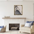 thumbnail image 3 of Stupell Industries Beach Fashion Photography Nature Photography Gold Floater Framed Canvas Art Print Wall Art, 25 x 31, 3 of 10