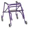 thumbnail image 5 of Inspirado en el andador posterior ligero Drive Nimbo 2G con asiento, morado mago, mediano, 5 of 5