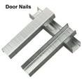 thumbnail image 1 of 1000 Pcs Agrafes en Acier Inoxydable en Forme de T pour Clous de Porte, Outils à Main pour Meubles en Bois, 1 of 10