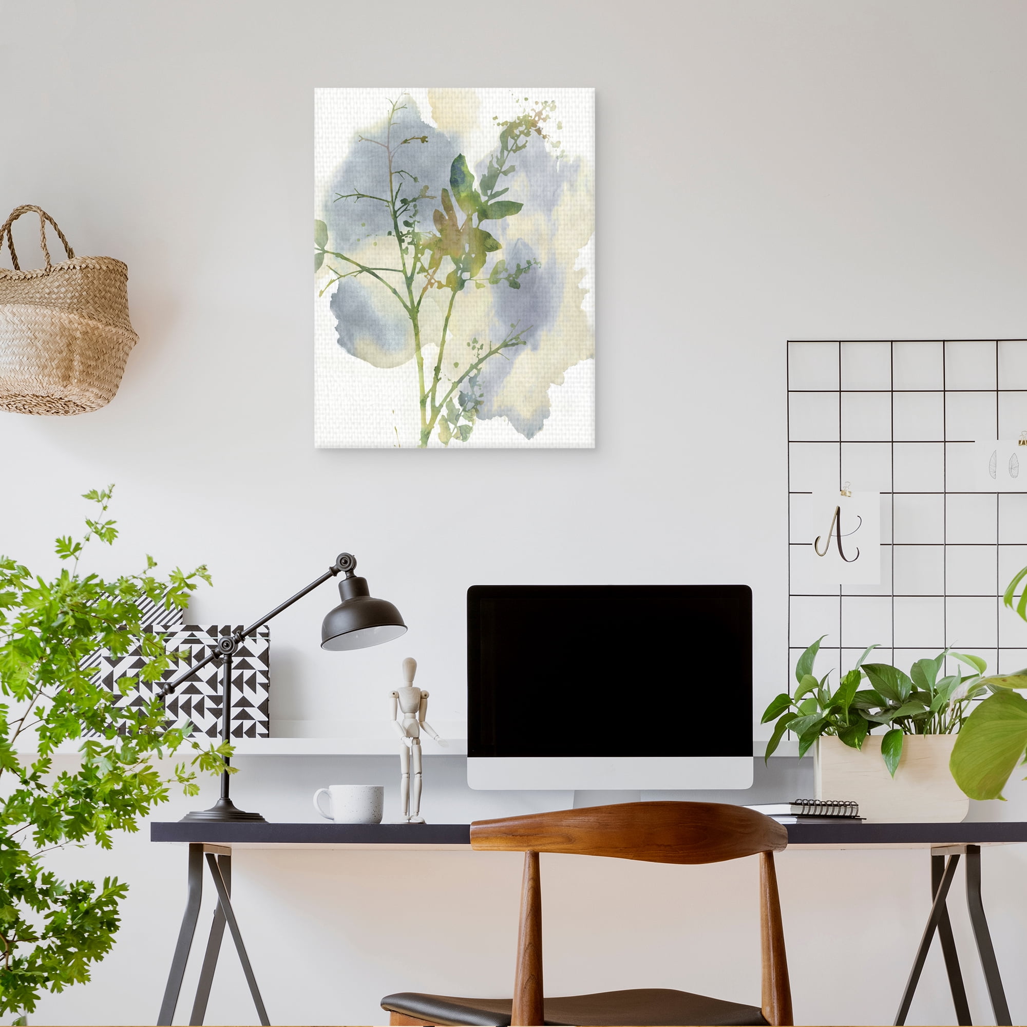 Wildflower Harmony by Tania Bello Abstract Floral Canvas Art