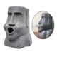 thumbnail image 3 of Caja de pañuelos de cabezas de Pascua, escultura de Moai, decorativa creativa, divertida, para coleccionables, organización de, 3 of 9