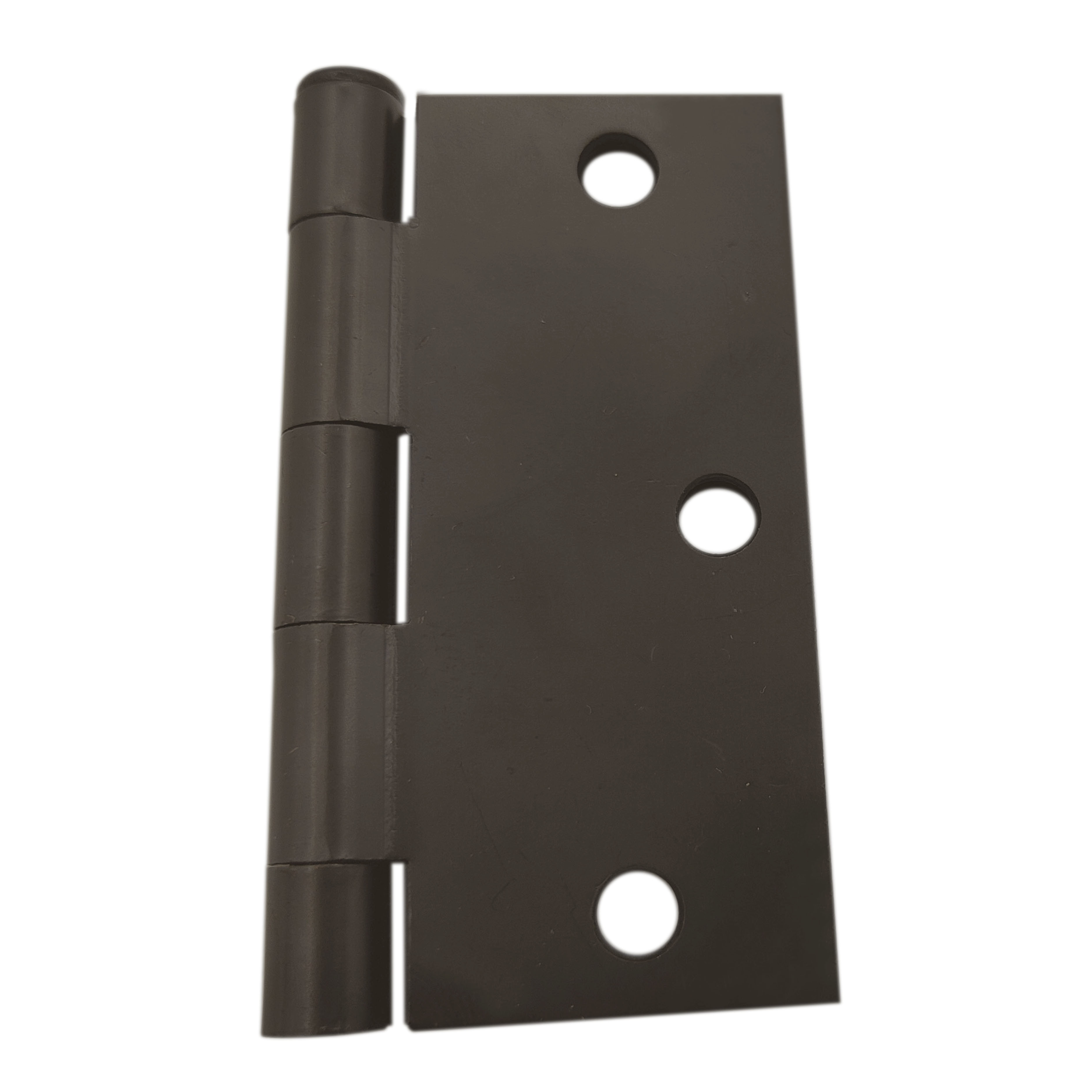 50pair(100pcs)Steel door hinge 3-1/2"Square corner, oil rubbed bronze,removable pin,door hinge, mobile home door hinge  and cabinet hinge,with screws - image 4 of 5