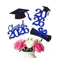 thumbnail image 1 of Centros de mesa de graduación SakFestivo 16 piezas azul y negro 2026, 1 of 4