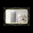 thumbnail image 6 of RADIANCE goods Back Lit Rectangular TouchScreen LED Mirror 3 Color Temperatures 3000K-6000K 39" Wide, 6 of 16