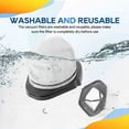 thumbnail image 3 of 3 PCS Replacement For Shark XSB726N Washable Dust Cup Filter Hepa Models SV75 SV70 SV726 Hand Vacs SV736, SV738, SV748, SV760, 3 of 7