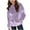 Purple, variant on Weebloom Kids Girls Hoodie Velour Hoodie Long Sleeve Soft Sweatshirt Graphic Hoody Pullovers Top Clothes Sweatshirts,Black 4-5 Years