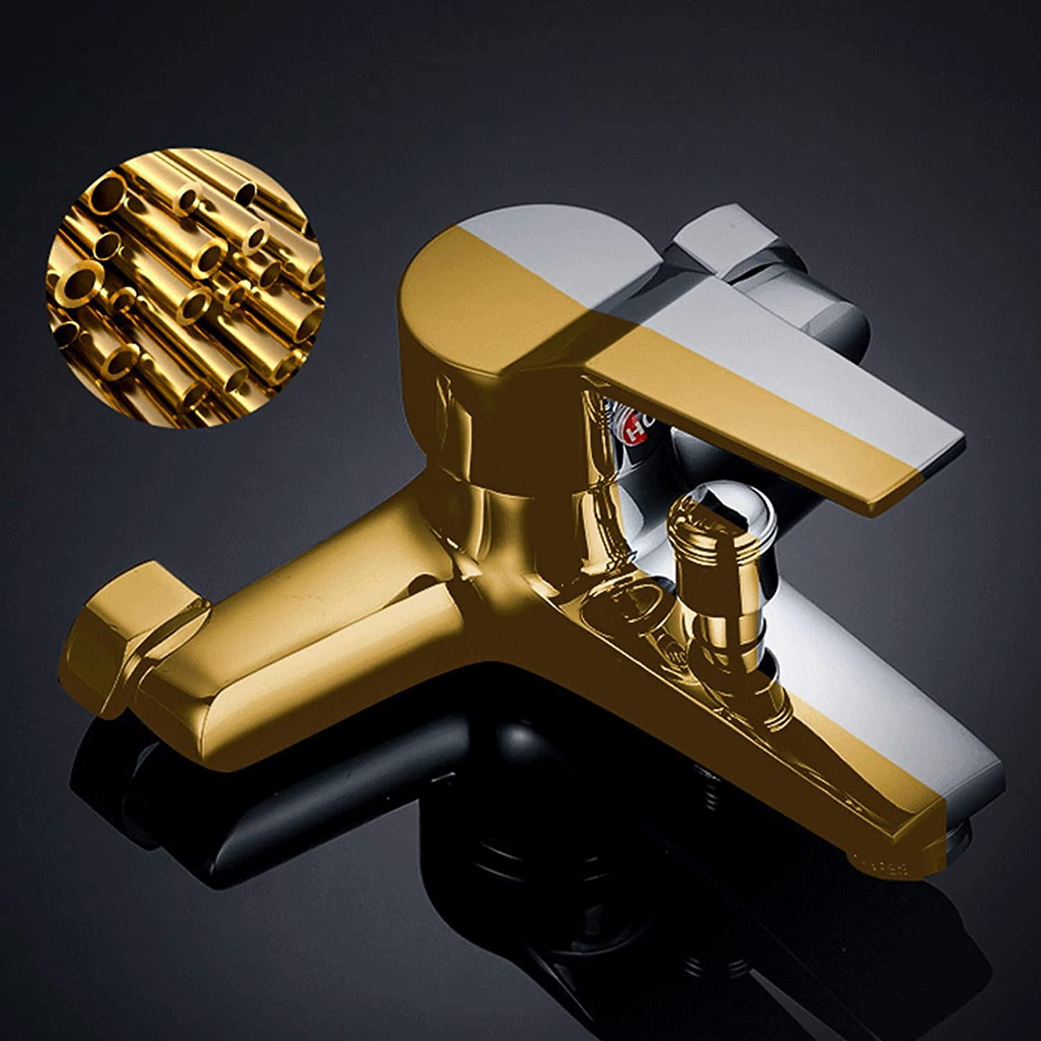 Bathtub Faucet With Sprayer,Shower Faucet Mixer Tap,Shower Mixer,Brass,Shower Mixer,Hot And Cold Ceramics Shower Mixer Faucet