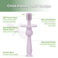 thumbnail image 4 of Cepillo de dientes Haakaa 360° Baby con base de succión de silicona apta para uso alimentario, 4 of 7